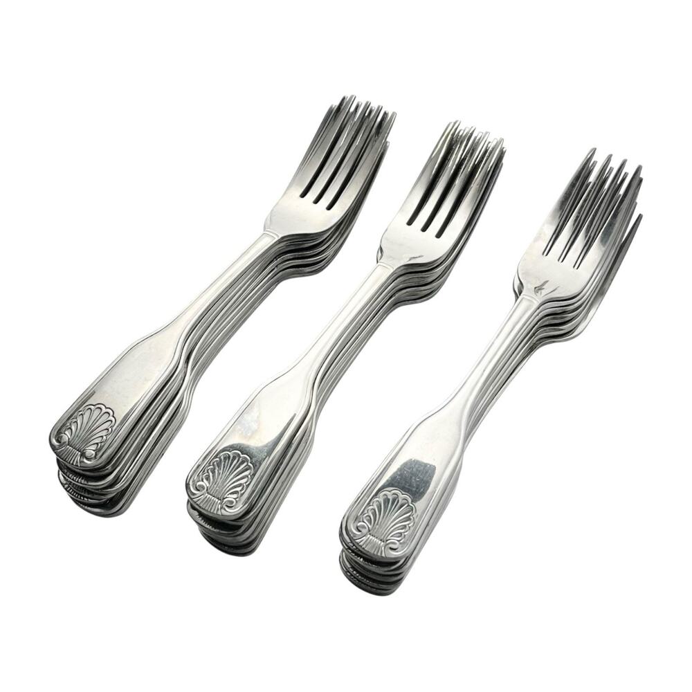 Thunder Group Inc. “Shell” Set of 27 Stainless Dinner Forks 7 3/4” SLSS006 China